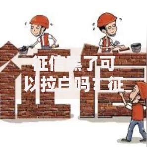 征信黑了可以拉白吗？征信修复与贷款方案解析