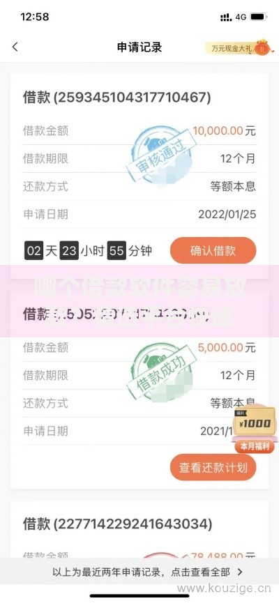 哪个借款软件容易放款？精选平台快速下款指南