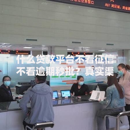 什么贷款平台不看征信不看逾期秒批？真实渠道解析