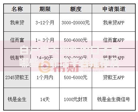 白户当天到账的口子有哪些？靠谱平台推荐及申请攻略