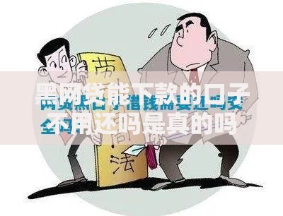 黑网贷能下款的口子不用还吗是真的吗？深度解析真相