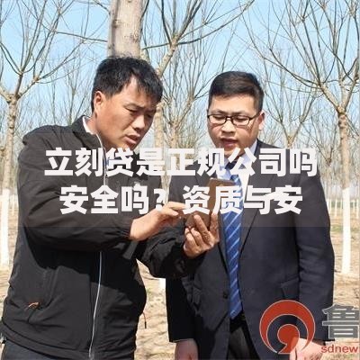 立刻贷是正规公司吗安全吗？资质与安全性深度解析