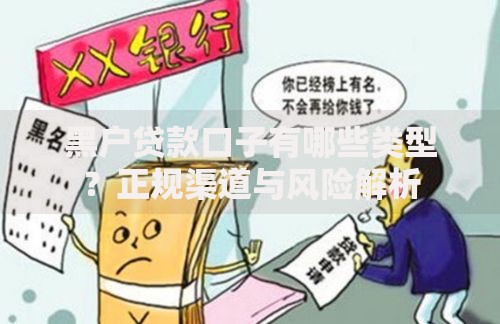 黑户贷款口子有哪些类型？正规渠道与风险解析
