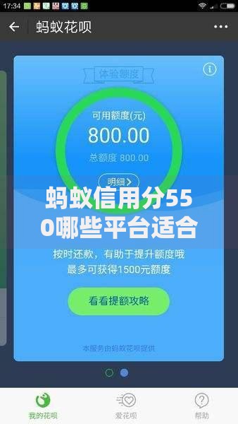 蚂蚁信用分550哪些平台适合旅游借款？5个低门槛渠道推荐
