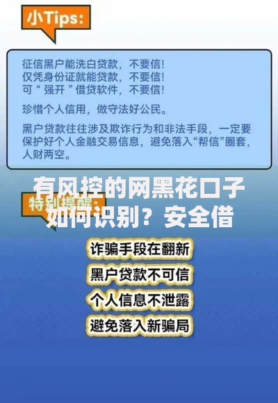 有风控的网黑花口子如何识别？安全借贷的三大关键解析