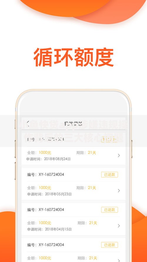 小鱼快贷app涉嫌违规操作背后的三大核心问题