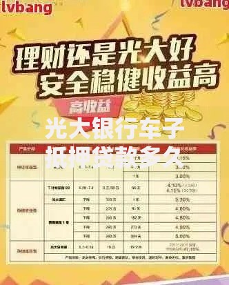光大银行车子抵押贷款多久放款（影响因素解析及流程优化指南）