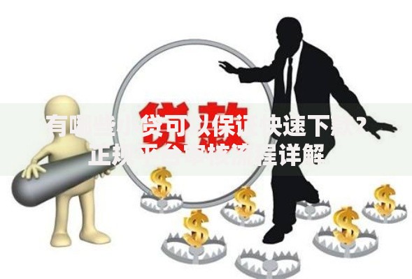 有哪些小贷可以保证快速下款？正规平台审核流程详解