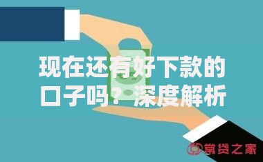 现在还有好下款的口子吗？深度解析正规渠道与避坑指南