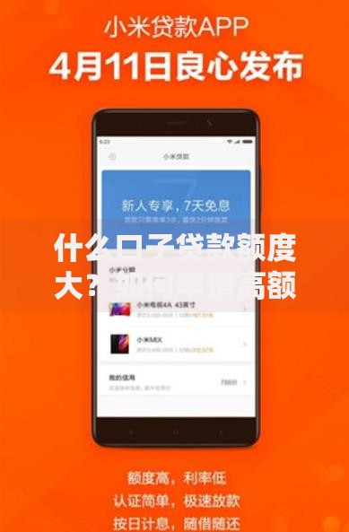 什么口子贷款额度大？如何申请高额度贷款平台推荐