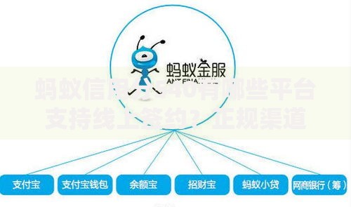 蚂蚁信用分540有哪些平台支持线上签约？正规渠道解析