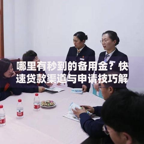 哪里有秒到的备用金？快速贷款渠道与申请技巧解析