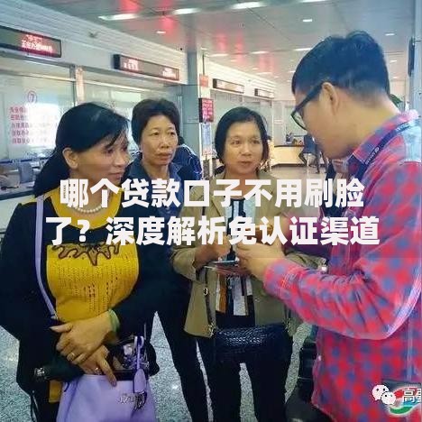 哪个贷款口子不用刷脸了？深度解析免认证渠道