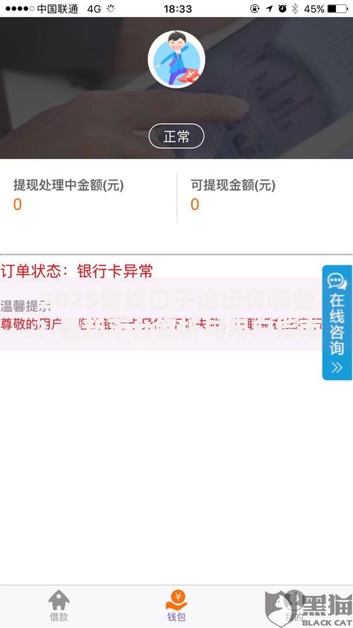 2025借钱口子论坛有哪些？最新平台解析与用户指南