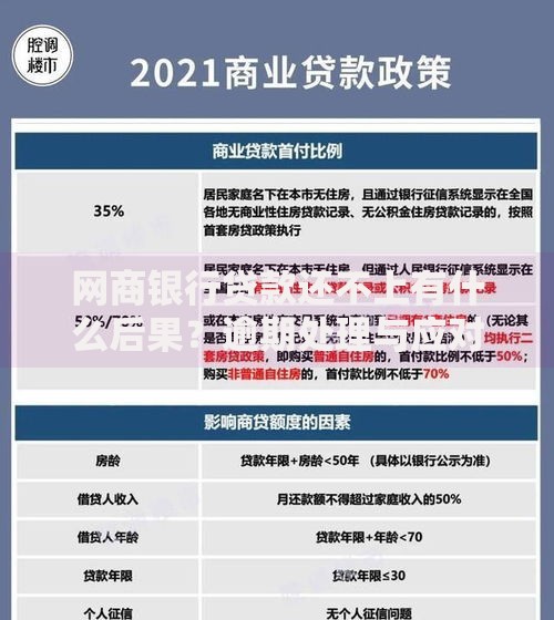 网商银行贷款还不上有什么后果？逾期处理与应对方法解析