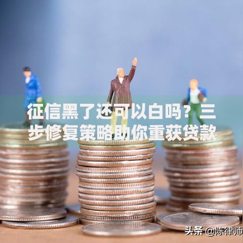 征信黑了还可以白吗?三步修复策略助你重获贷款资格 征信黑了还可以白吗?三步修复策略助你重获贷款资格