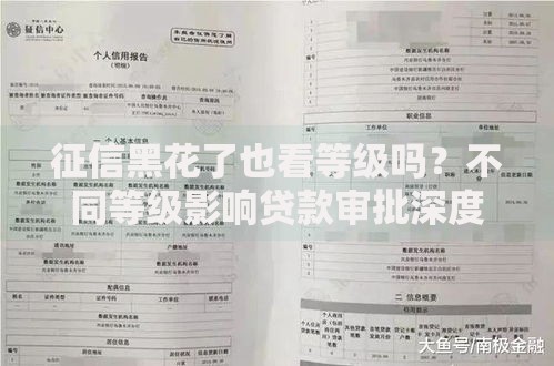征信黑花了也看等级吗？不同等级影响贷款审批深度解析