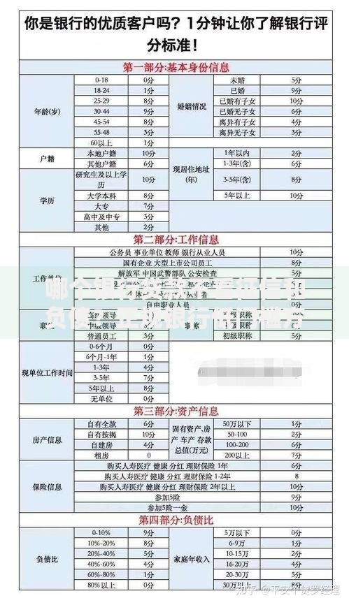 哪个银行贷款不看征信和负债？正规银行低门槛方案