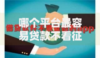 哪个平台最容易贷款不看征信?真实测评与避坑指南 哪个平台最容易贷款不看征信?真实测评与避坑指南