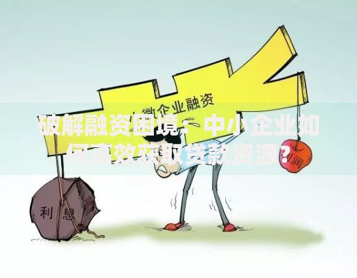 破解融资困境：中小企业如何高效获取贷款资源？