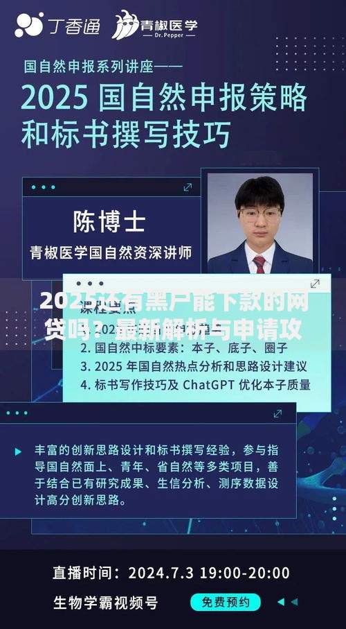 2025还有黑户能下款的网贷吗？最新解析与申请攻略