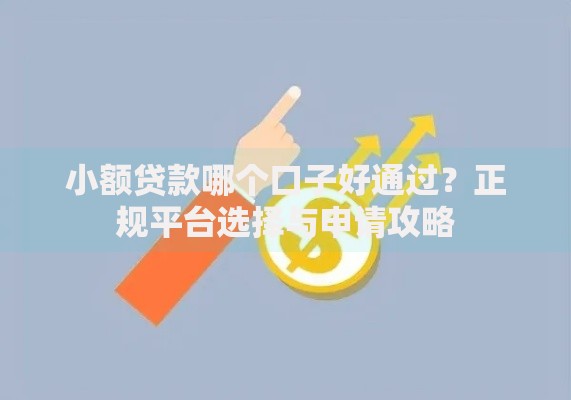 小额贷款哪个口子好通过？正规平台选择与申请攻略