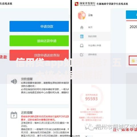 信用贷app如何选择？五大核心指标解析