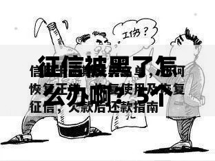 征信被黑了怎么办啊？5个步骤助你修复信用记录