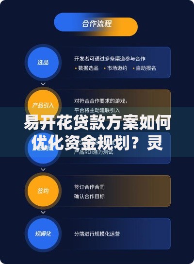 易开花贷款方案如何优化资金规划？灵活方案解析