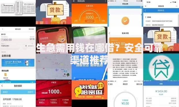 大学生急需用钱在哪借？安全可靠渠道推荐