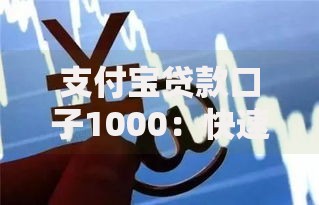 支付宝贷款口子1000：快速借款攻略与风险解析
