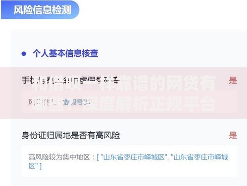 和借呗一样靠谱的网贷有哪些？深度解析正规平台选择攻略
