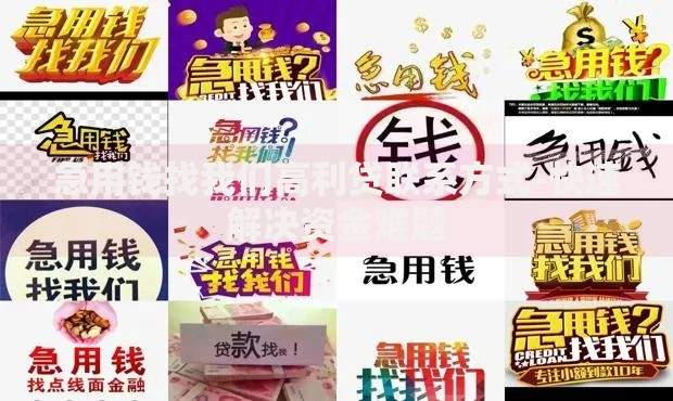 急用钱找我们高利贷联系方式-快速解决资金难题