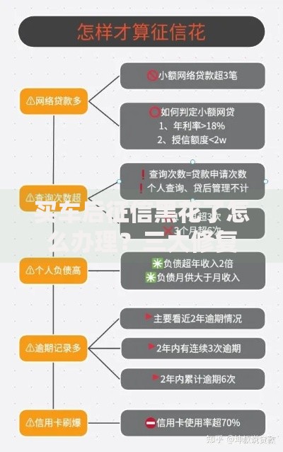 买车后征信黑花了怎么办理？三大修复攻略助你轻松申贷