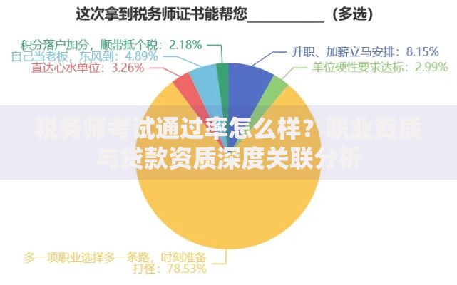 税务师考试通过率怎么样？职业资质与贷款资质深度关联分析