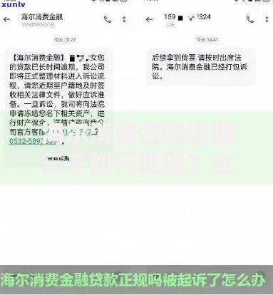 海尔消费金融逾期三千如何处理？全面解析应对方案