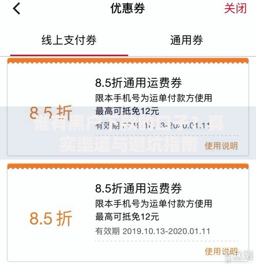 谁有黑户下款的口子？真实渠道与避坑指南
