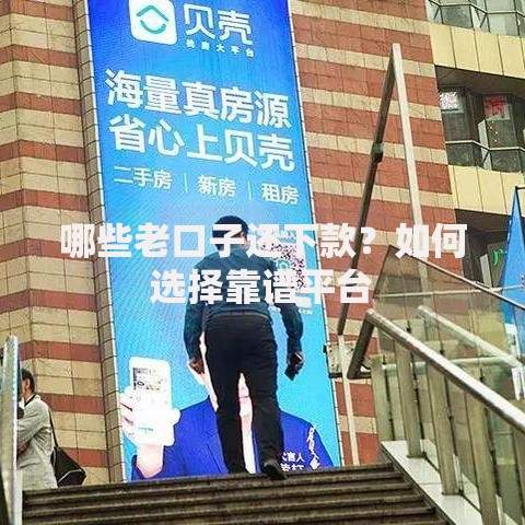 哪些老口子还下款？如何选择靠谱平台