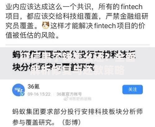 征信黑了钱怎么还？全面解析修复与还款策略