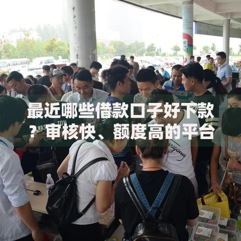 最近哪些借款口子好下款？审核快、额度高的平台解析