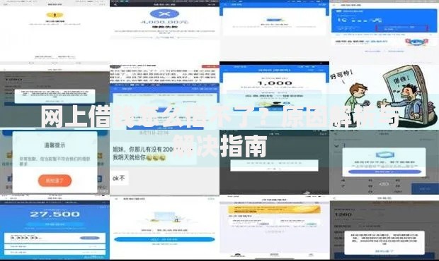 网上借钱怎么借不了？原因解析与解决指南
