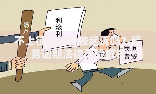 不上征信的会被起诉吗？债务逾期法律风险解析