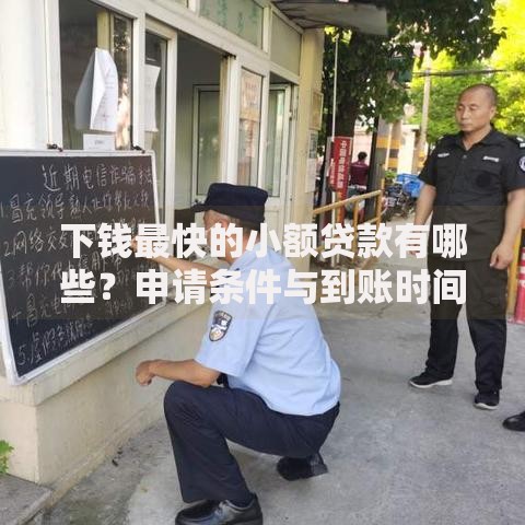 下钱最快的小额贷款有哪些？申请条件与到账时间解析