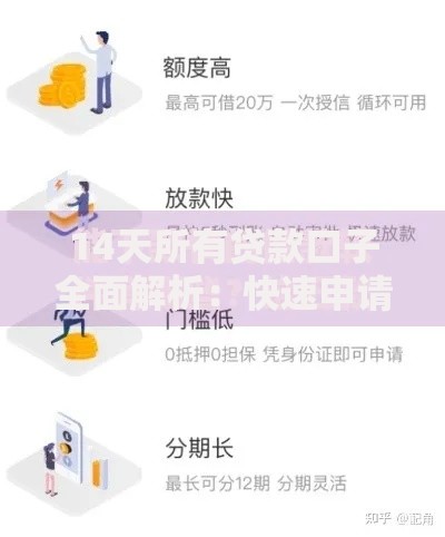 14天所有贷款口子全面解析：快速申请与避坑指南