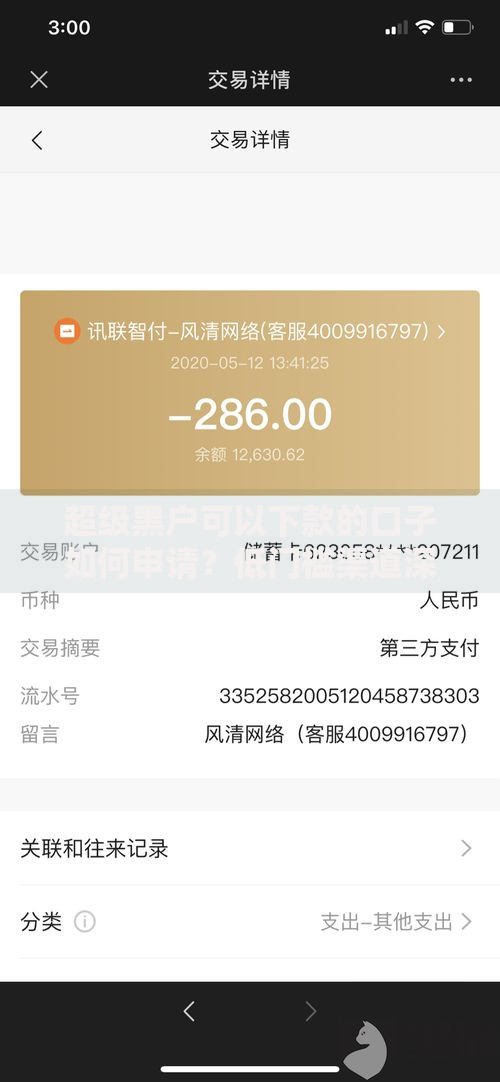 超级黑户可以下款的口子如何申请？低门槛渠道深度解析