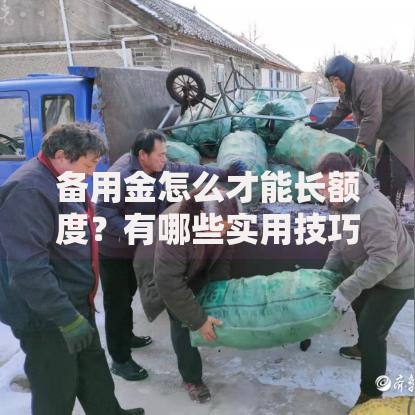 备用金怎么才能长额度?有哪些实用技巧 备用金怎么才能长额度?有哪些实用技巧