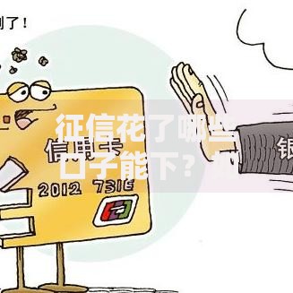 征信花了哪些口子能下?如何解决征信问题? 征信花了哪些口子能下?如何解决征信问题?