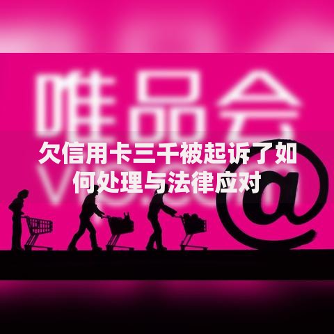 欠信用卡三千被起诉了如何处理与法律应对
