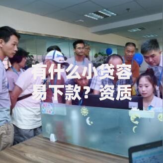 有什么小贷容易下款？资质要求低的小额贷款平台推荐