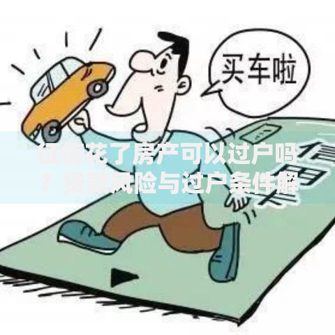 征信花了房产可以过户吗？贷款风险与过户条件解析